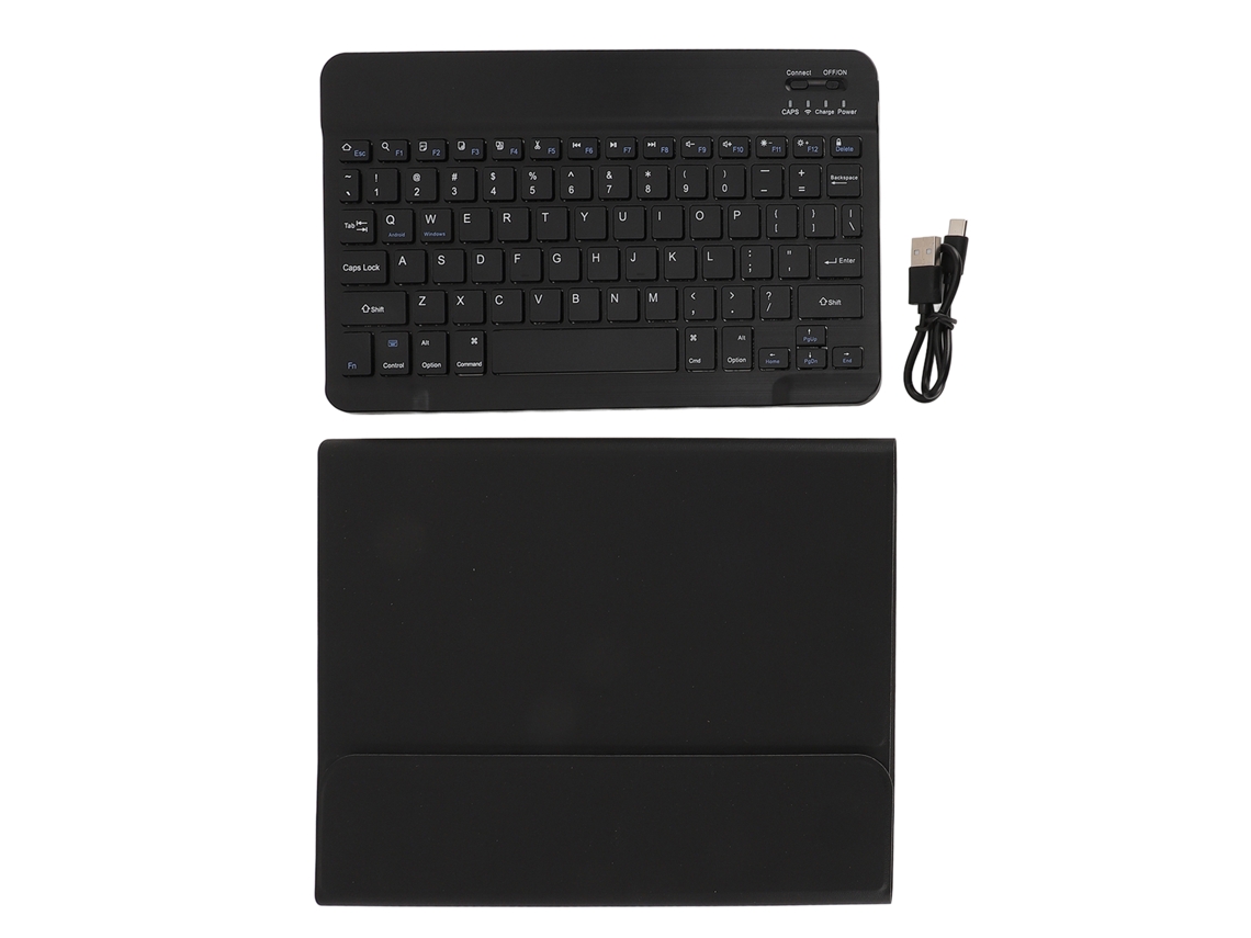 Funda Protectora Con Teclado Bluetooth Extraíble Para Fire 11 De 11 Pulgadas Con Soporte Para Lápiz