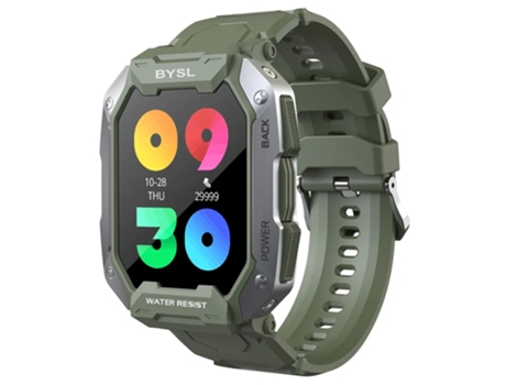 Reloj inteligente BYSL S20 Smartwatch hombres 1,69 pulgadas pantalla HD Bluetooth llamada deporte Fitness 5ATM impermeable rastreador Monitor de su...