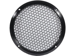 Rejilla De Altavoz Tweeter De Aluminio Para Coche, Totalmente Metálica, Mejora De Audio.
