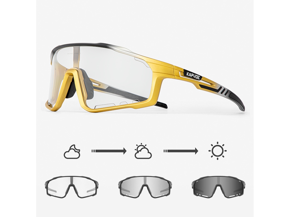 Gafas De Ciclismo Fotocromáticas Para Hombre Y Mujer, Para Deportes Al Aire Libre, Uso Diurno Y Nocturno, Resistentes Al Viento.