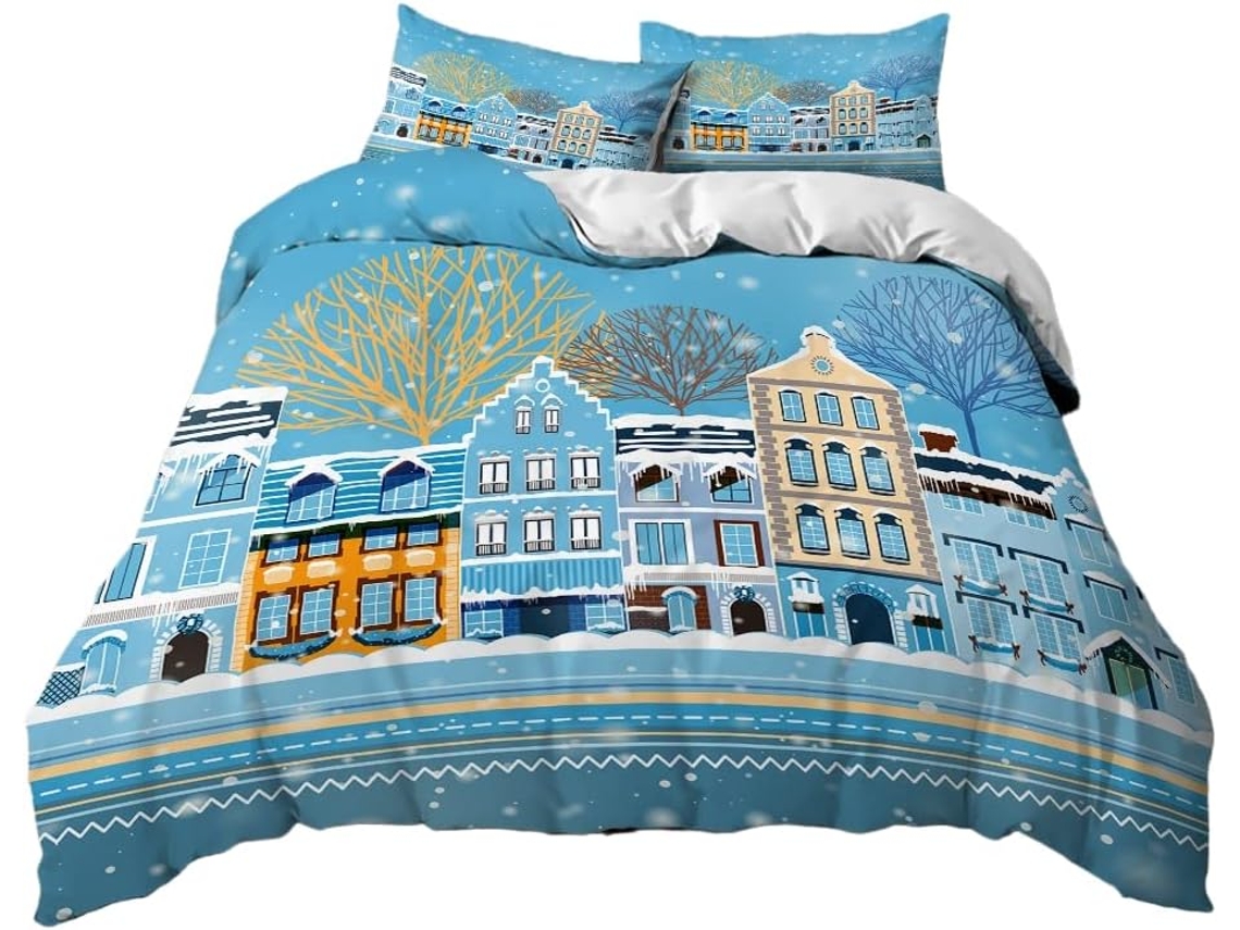 Juego Ropa Cama Diseño Funda Nórdica Almohada Juego Funda 220 X 240 Cm 50 75 140 200
