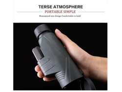 Telescopio monocular 10x42 para adultos, alta potencia, IPX7, impermeable, adaptador y trípode resistente, telescopio Yizhood