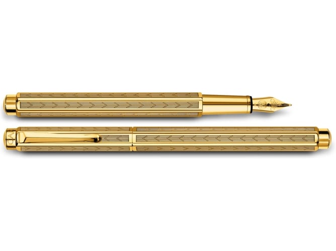 Bolígrafo CARAN D-ACHE Dorado