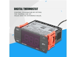 Controlador De Temperatura Digital Termostato 220v 10a Modos Calor Y Frío