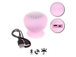 Altavoz Con Ventosa Para La Ducha En Forma De Seta