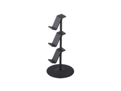 Estantería De Almacenamiento De 3 Niveles Para Mandos De Juegos Con Soporte Para Auriculares Para Xbox - Negro