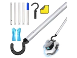 Ganchos para Robô de Piscina com Haste Telescópica de 185 Cm para Kokido HENTEN HOME