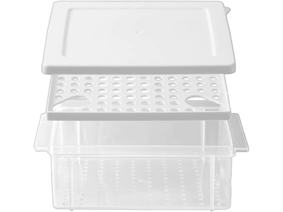 Caja Para Sándwiches | Recipiente Para Tostadas, Contenedor Hermético Para Alimentos De Despensa, Apto Para Congelador.