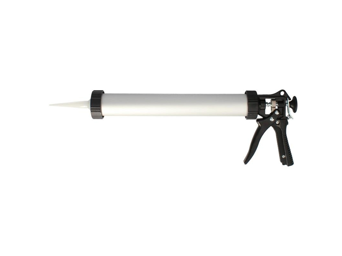 Pistola Aluminio / Acero Para Aplicar Mortero Capacidad 660 CC. Target WOLFPACK LINEA PROFESIONAL