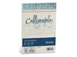 FAVINI Pergamena Calligraphy Sobre Avellana 25 Piezas