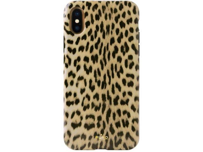 Funda iPhone XS Max PURO Leo Negro