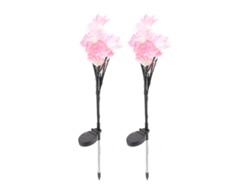 2026-lámparas De Flores Solares Impermeables Led Exteriores Decorativas Para Jardín Y Patio Luz Cálida