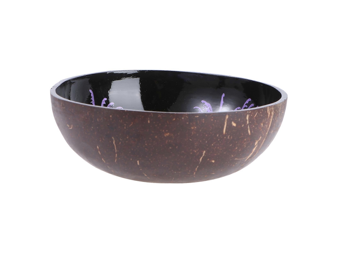 Cuenco De Cáscara De Coco Natural, Recipiente Para Almacenamiento De Dulces Y Soporte Para Nueces Webake (estándar 2)