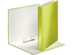 Dossier 4 Anillos LEITZ WOW 40 mm Verde (A4 - Capacidad: 230 hojas)