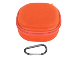 Caixa De Viagem Rígida Para Alto-falante Bluetooth Sem Fio Leve Resistente À Água E Impactos Laranja