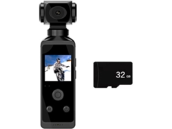 Cámara De Acción De Bolsillo 4k Con Diseño Resistente Al Agua Y Fácil De Transportar - 32 G
