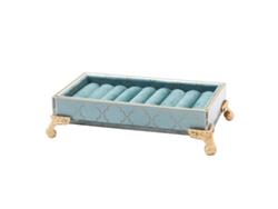 Organizador De Joyería De Mesa Libre Colgante, Soporte Para Collares Con Estante De Almacenamiento