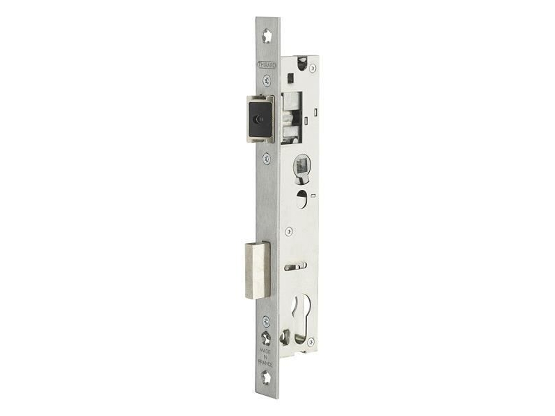Caja de cerradura cilíndrica perfilada L36-A21-Ea92 Placa frontal reversible de acero inoxidable THIRARD Sin cerrojo Sin rodillo 00015921