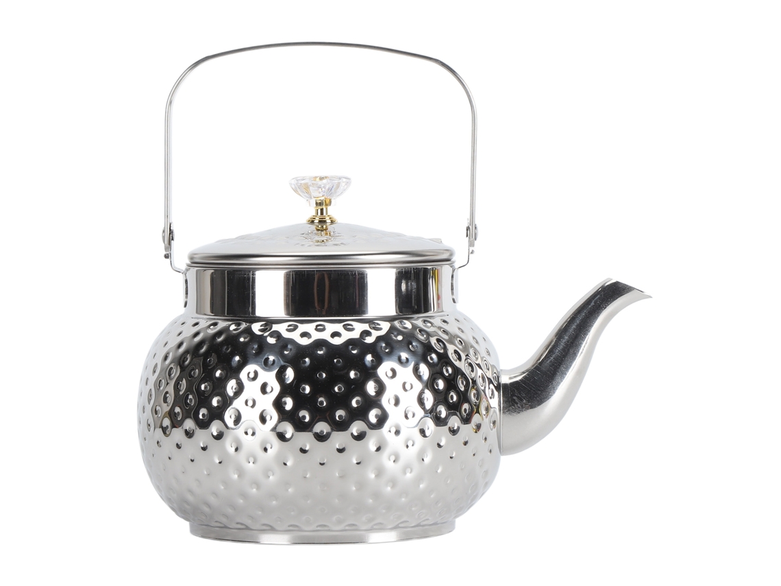 Hervidor De Acero Inoxidable Con Filtro Extraíble De 2 Litros Para Té, Mesa, Hogar, Hotel, Restaurante.