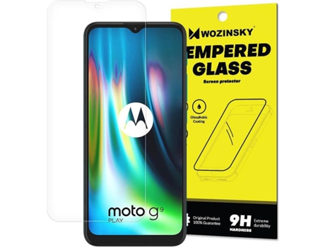 Protector Cristal Templado Motorola Moto G9 Play Transparente