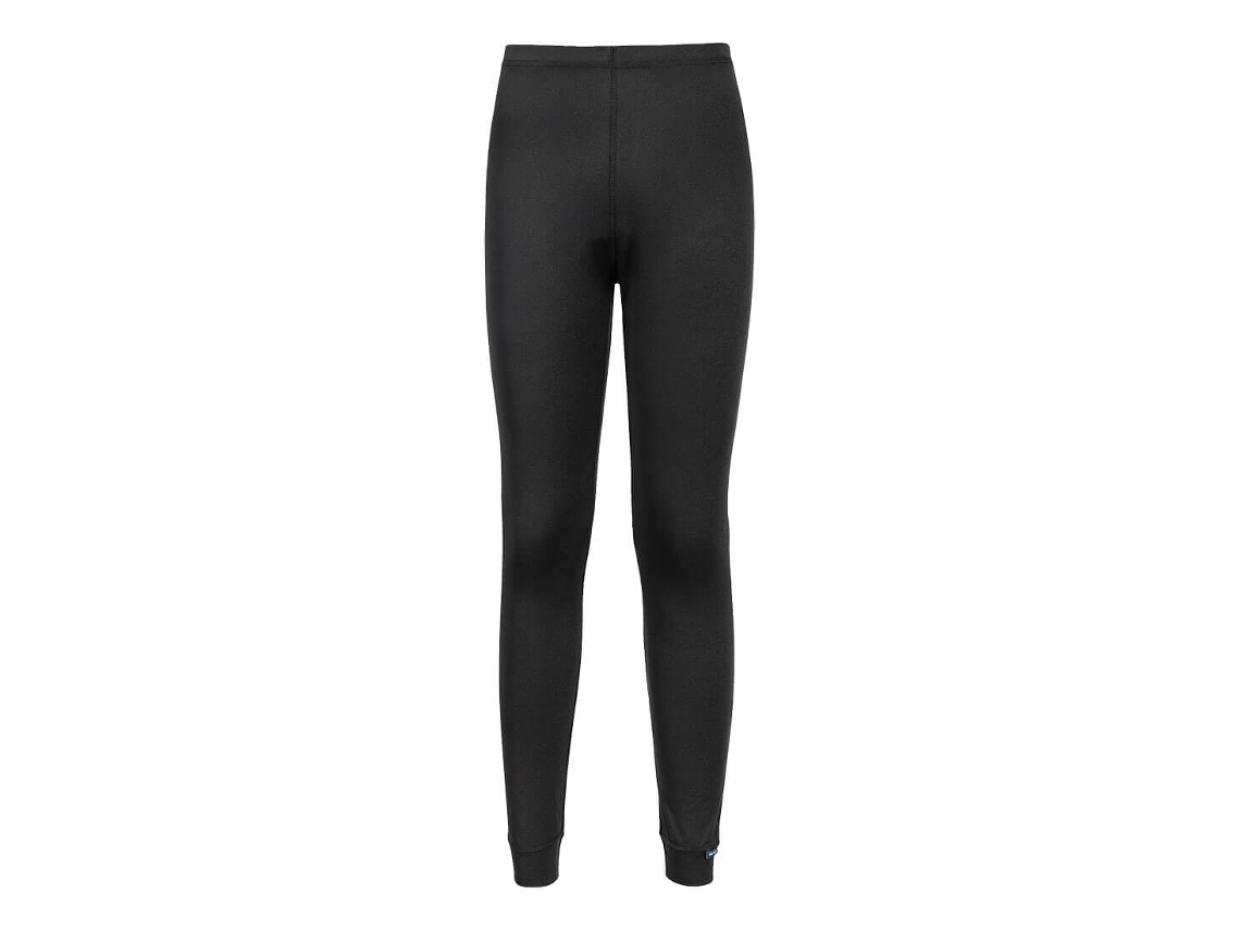 Leggings Baselayer Para Mujer - Comodidad Y Control Negro / Xl