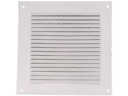 Rejillas Sin Laterales Aluminio FEPRE 0.6 Lacado Blanco 150X150Mm