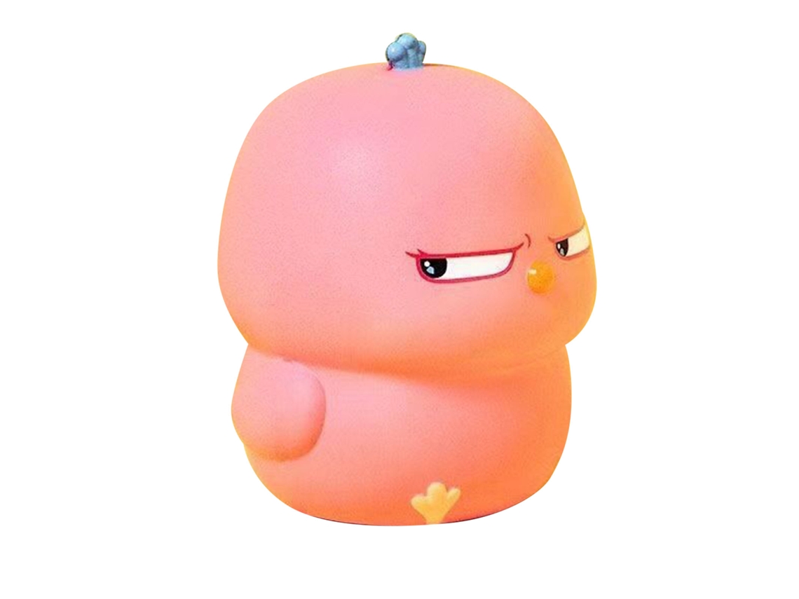Rebe-brinquedo De Compressão De Pequeno Frango Cômico Cute Para Aliviar O Estresse E A Ansiedade Cor Rosa