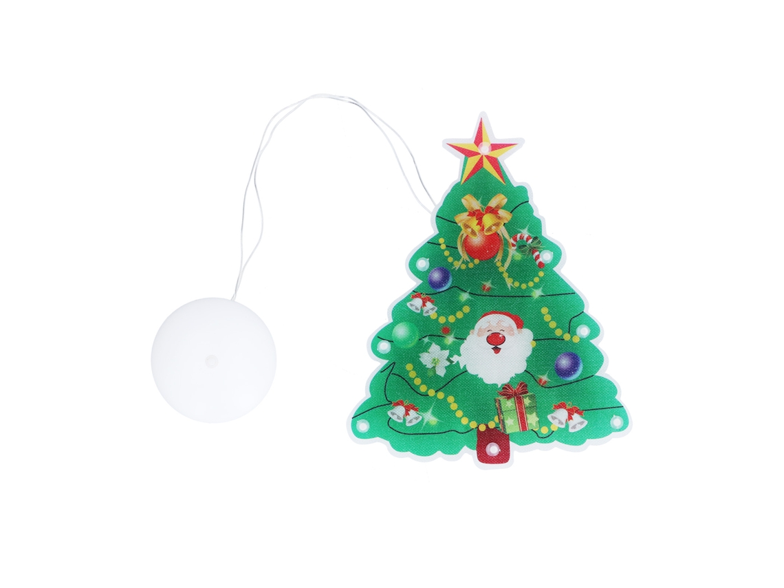 2026-luz Decorativa Led Colgante Con Ventosa Pequeña Para Ventana Navidad Festival Decoración