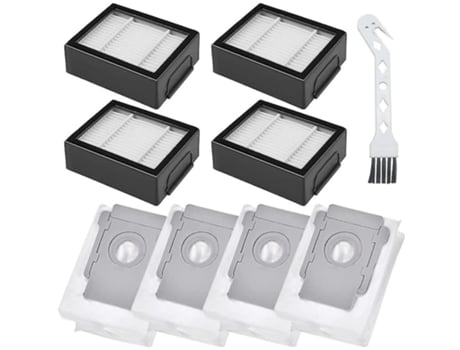 Kit de reemplazo de piezas de filtro y bolsa de polvo para aspiradora robot