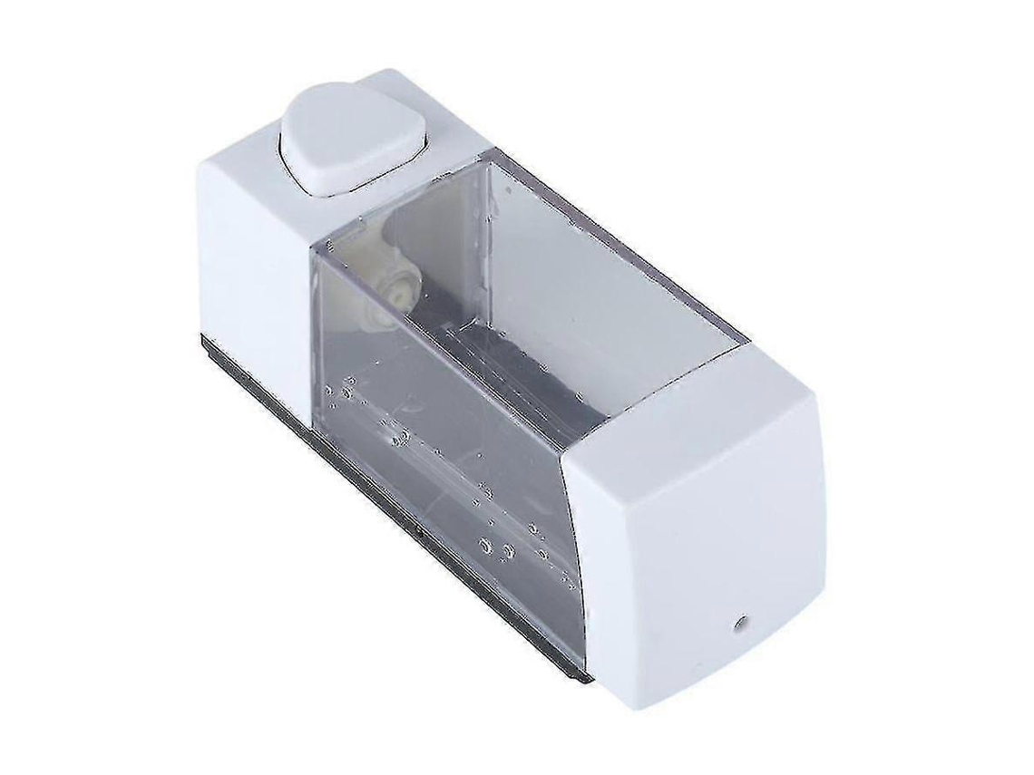 Dispensador manual de jabón líquido y champú para baño, de plástico, con caja de montaje en pared | Jabón líquido Rosewell