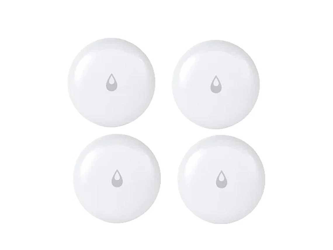 Sensor de fugas de agua Aqara, diseño impermeable IP67, batería de larga duración, 4 sensores de agua OEM