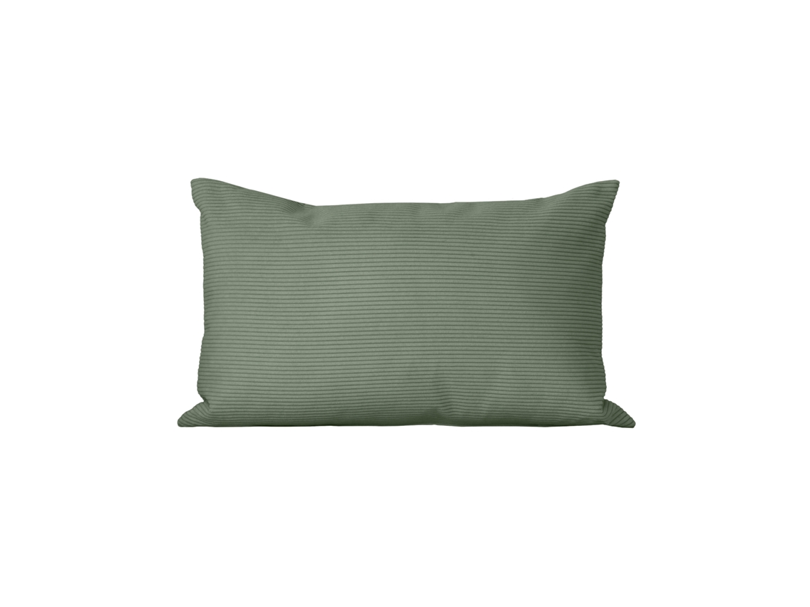 Cojín Rectangular De Pana Verde 50x30 Cm - Dune
