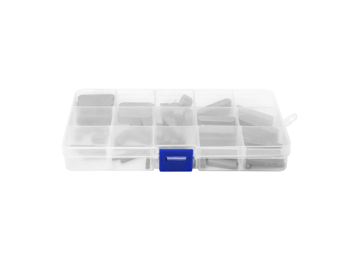 Juego De 60 Chavetas Paralelas De Acero Inoxidable, Tipo A, Para Eje De Transmisión, Llave De Plomada