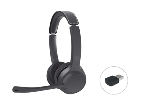 Auriculares Casco Inalámbrico Alámbrico Diadema Llamadasmúsica Usb CONCEPTRONIC Bluetooth Negro