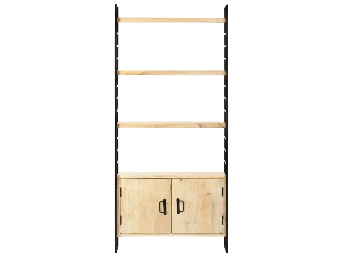 Maison Exclusive - Estantería De 4 Niveles Madera Maciza De Mango 80x30x180 Cm