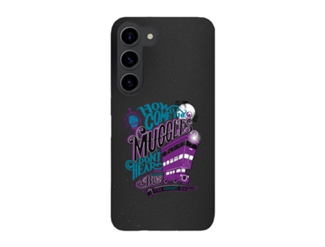 Funda Oficial Harry Potter Muggles Knight Bus Warner Bros Compostable para Samsung Galaxy S23 PHONECASES3D