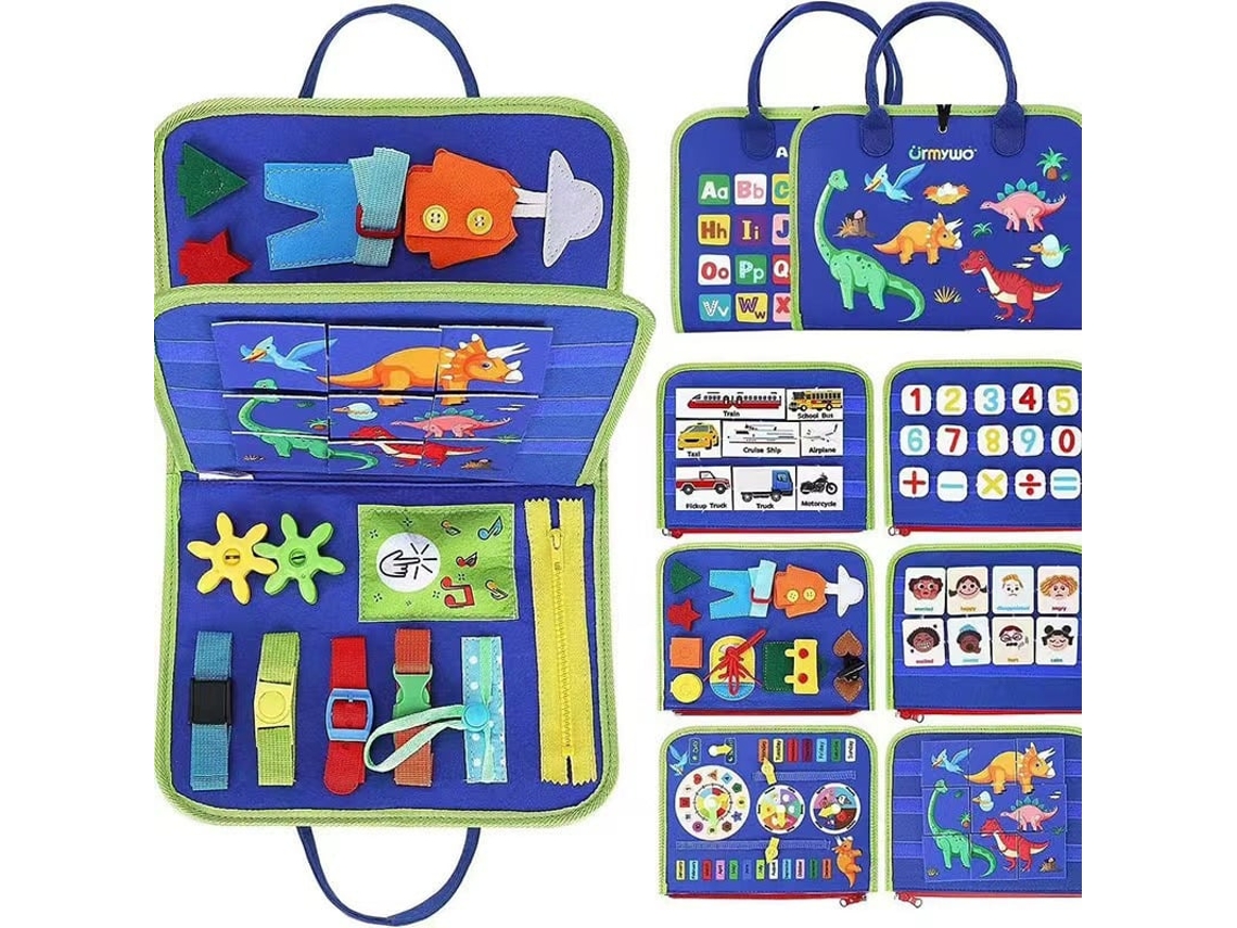 Busy Board Montessorimontessori Tablero Sensorial Para Niños Szsmart Dy01edad Mínima 1 Año.