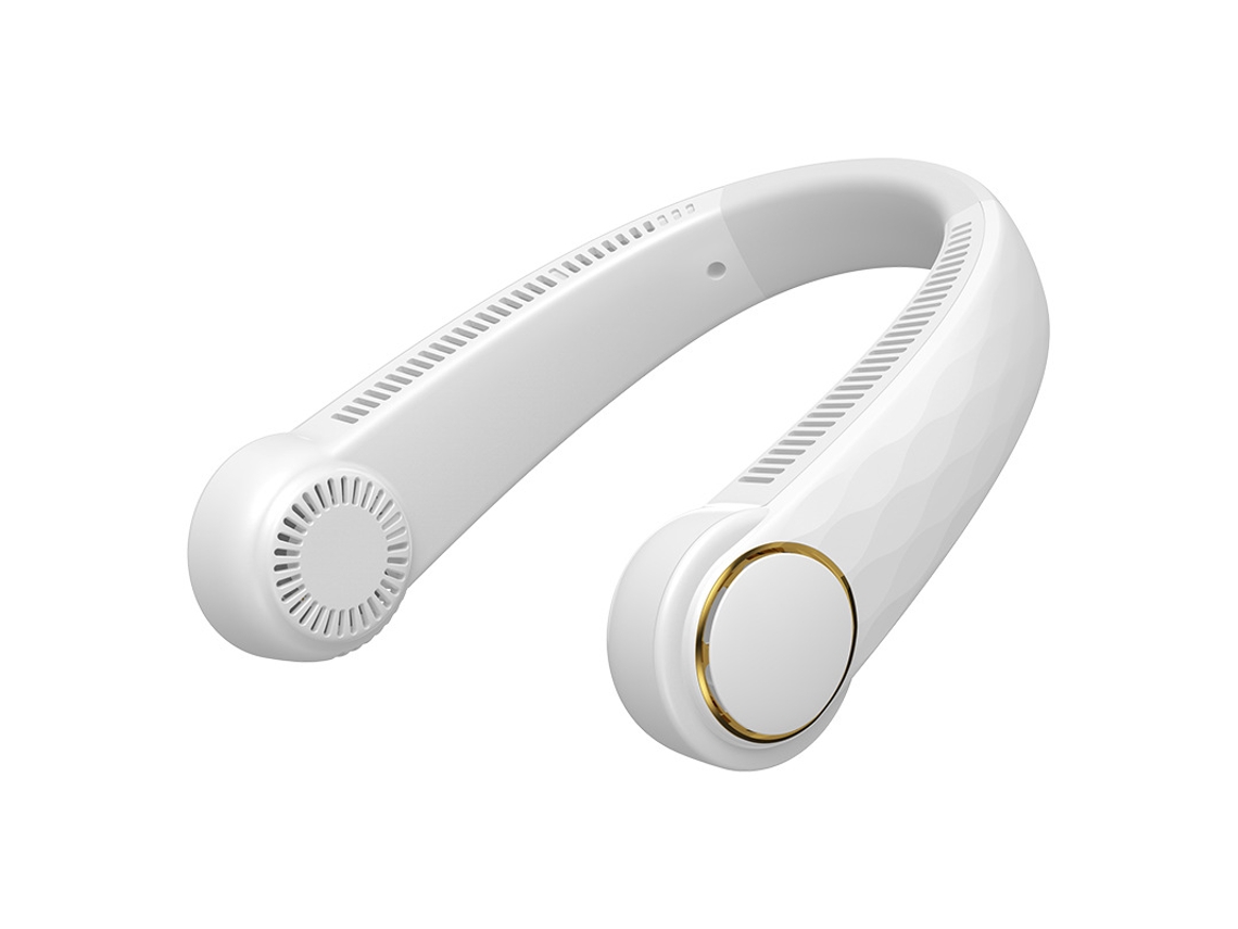 Ventilador De Cuello Portátil Con Función De Carga Usb, Sin Aspas, 2000 Mah, Ideal Para Actividades Al Aire Libre, Fácil De Usar Y Muy Durad