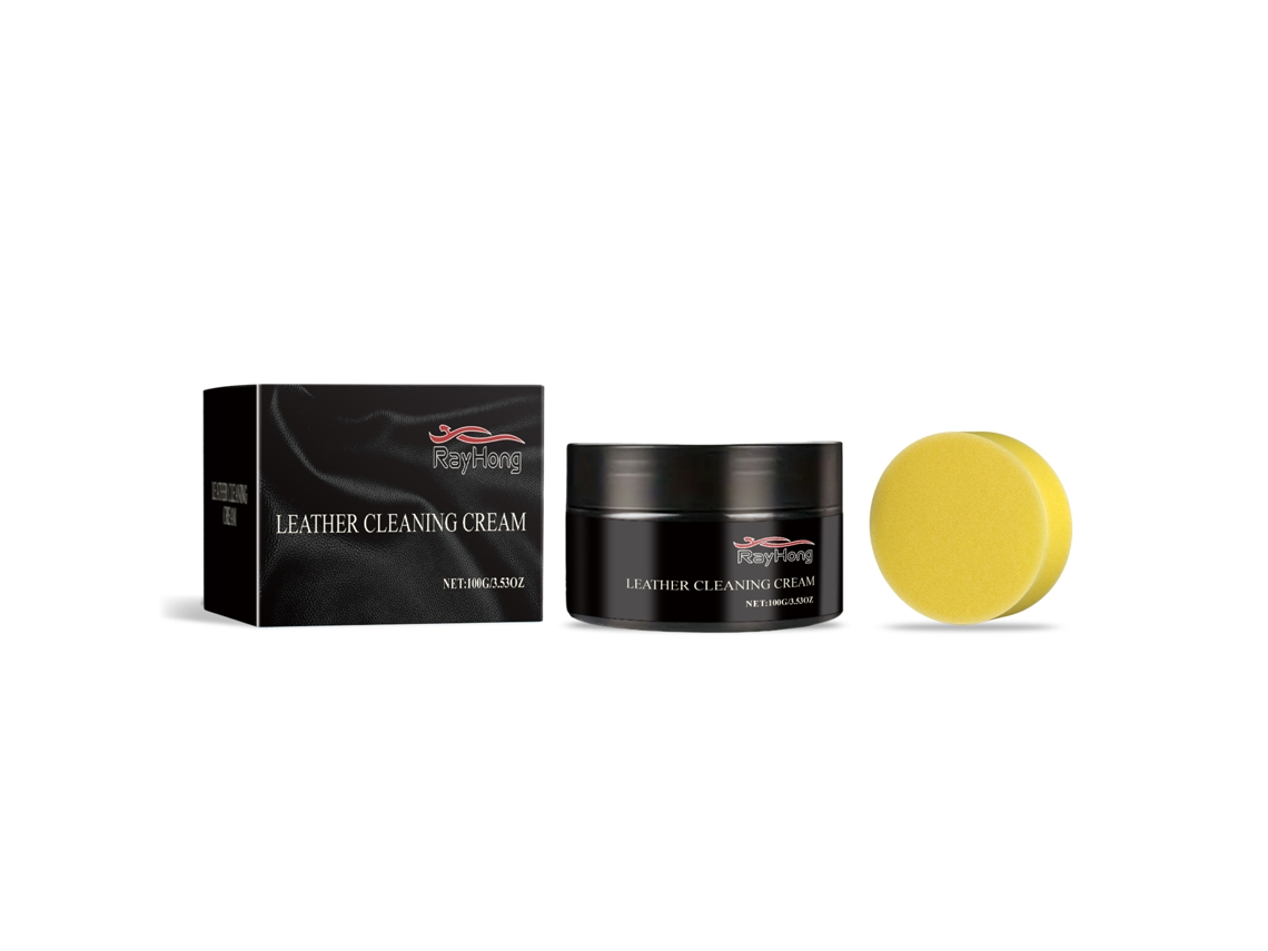 Crema para el cuidado del cuero del coche