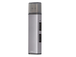 Hub USB 3.0 de 3 puertos YHL con lector de tarjetas | Sin marca