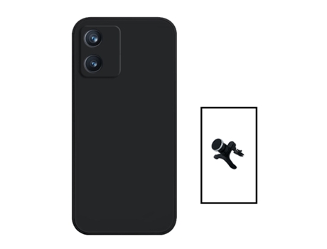 Funda Proteção Traseira Alcatel para Alcatel 1B (2022) Alcatel 1B (2022) GIFT4ME Silicona Negro