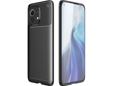 Carcasa Xiaomi mi 11 Rugged Carbon Negro