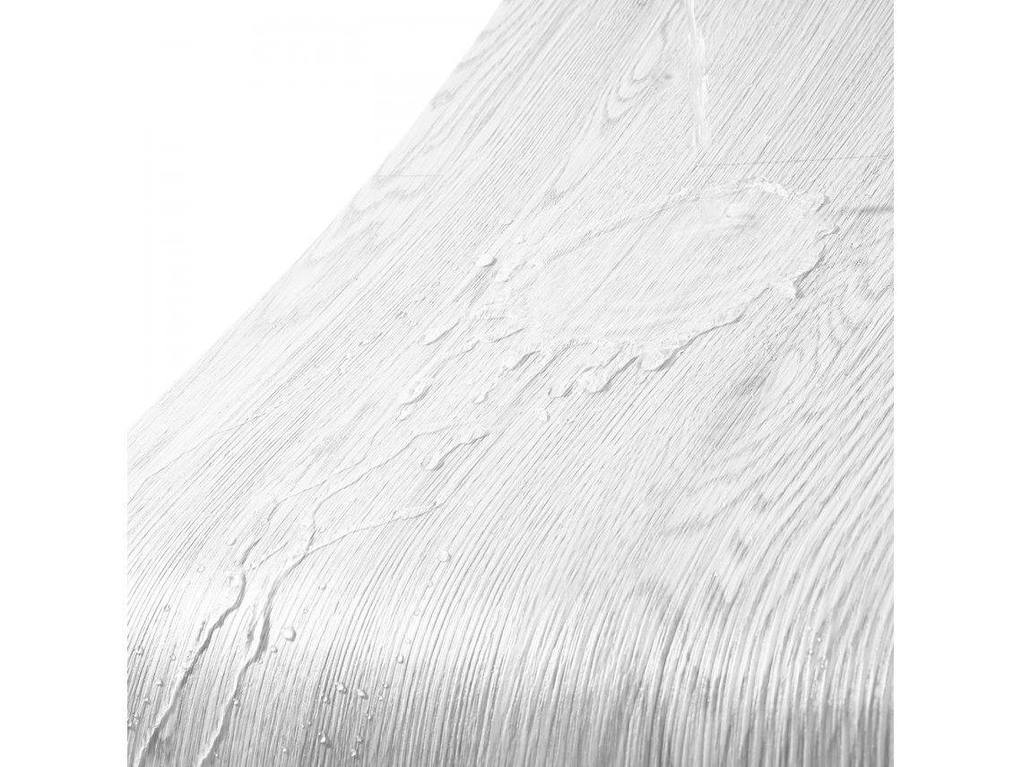 Suelo vinílico autoadhesivo Tekmaquinas de 990 x 60 cm en color gris madera para interiores