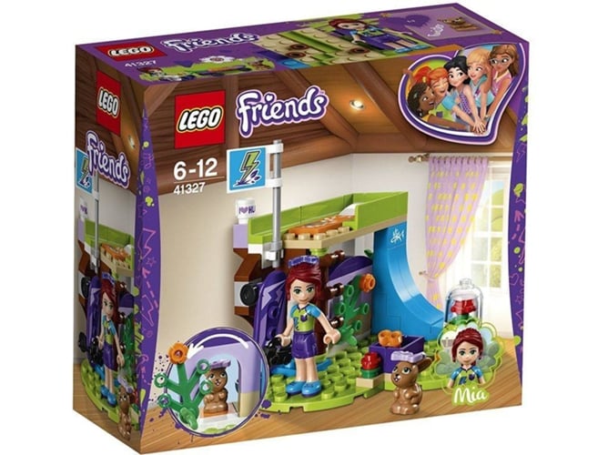 LEGO Friends: Dormitorio de Mia - 41327 (Edad Mínima: 6 - 86 Piezas)