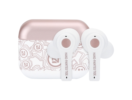 Auricular inalámbrico Bluetooth YIZHOOD TS100 HIFI Estéreo a prueba de sudor (In Ear - Micrófono - Blanco)