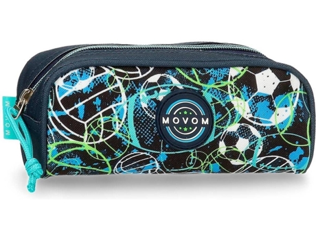 Estuche MOVOM Balls Azul (18x7x5 cm)