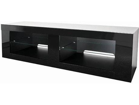 Mueble de TV B-TECH (45x42.3x16.3cm - Negro)