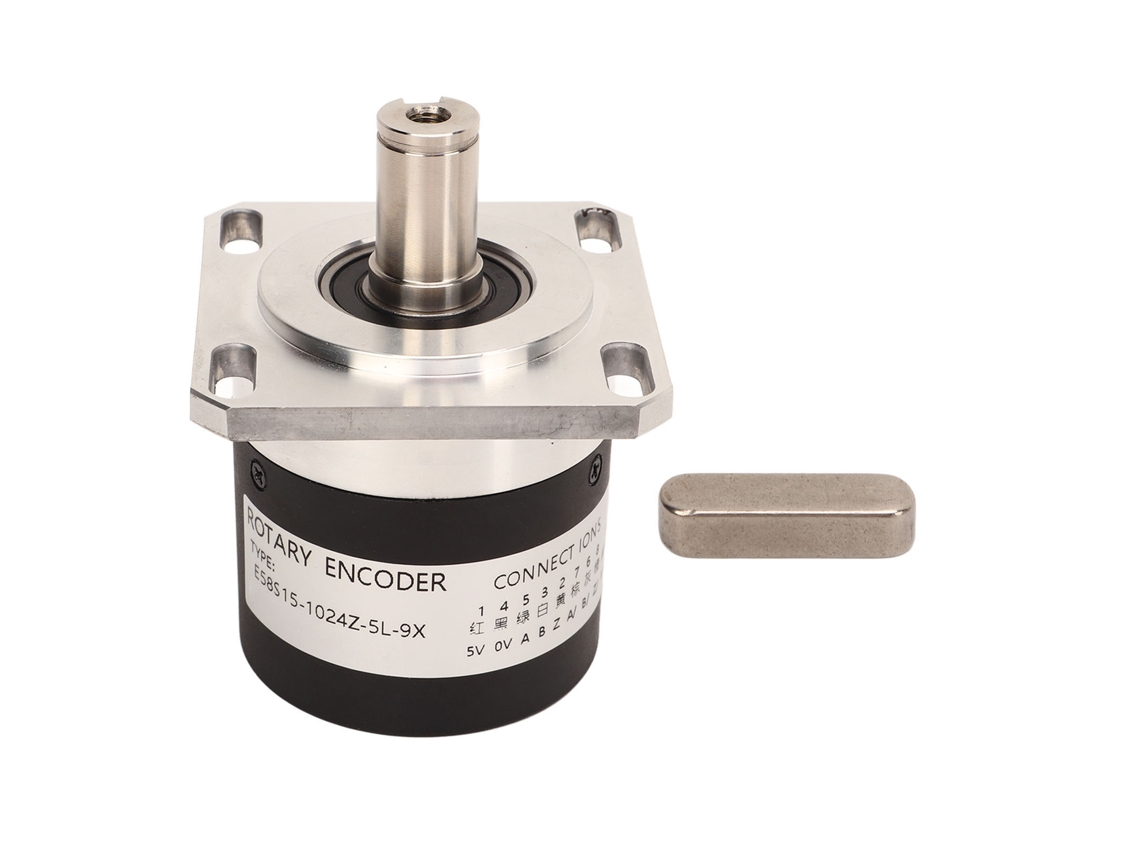 Codificador rotativo Velora 2026, 1024 pulsos, Eje 15 mm, CC 5 V, CNC E58s15-1024z-5l-9x para máquinas