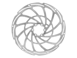 Disco de freno 6 agujeros compatible avec renfort supplementaire 2mm + 6 vis NEWTON Brakco Shimano VAE E-Bike