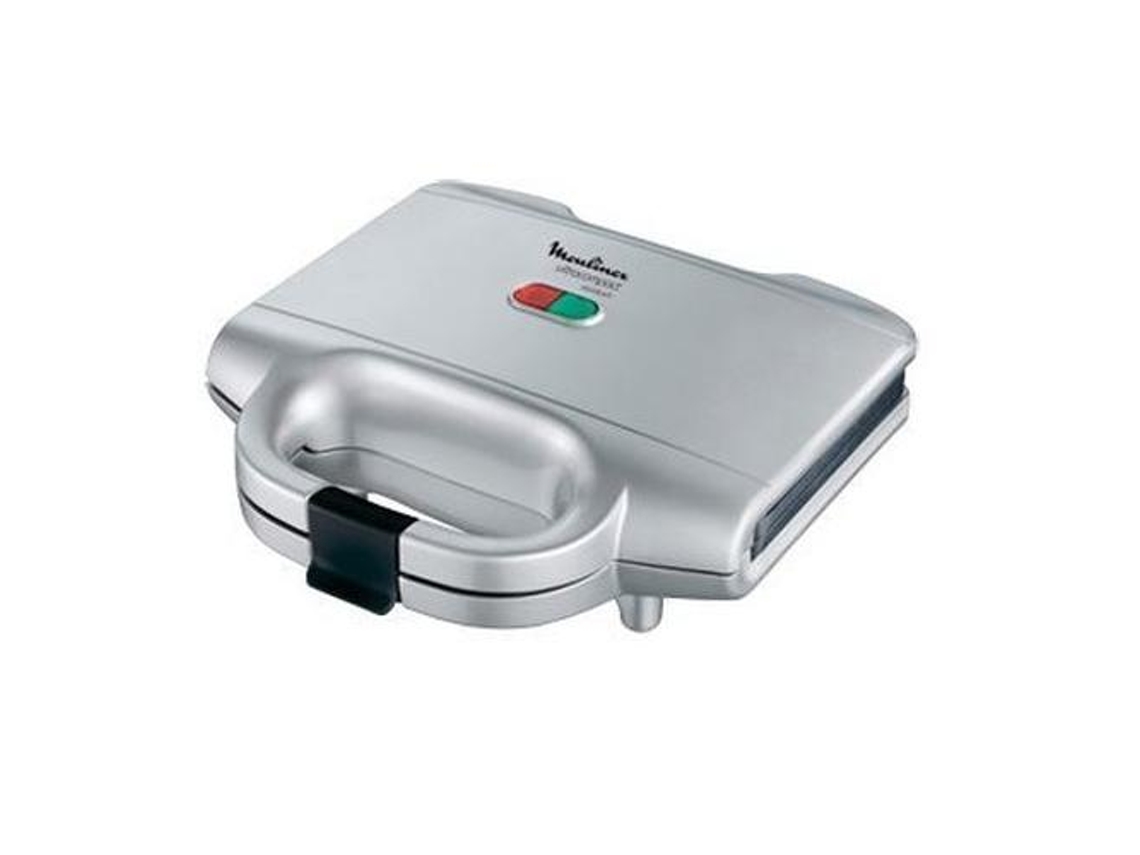 Sandwichera MOULINEX SLV (700 W - Acero inoxidable)